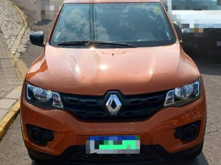 RENAULT - KWID - 2021/2022 - Laranja - R$ 49.500,00